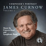 cover for Composer's Portrait - James Curnow, Vol. 2
