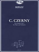 cover for Czerny: Easy Studies - Volume 1 for Piano and Orchestra