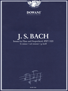 cover for Sonata for Flute and Harpsichord in G Minor, BWV 1020