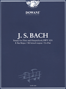 cover for Sonata for Flute and Harpsichord in E-Flat Major, BWV 1031