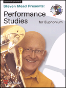 cover for Performance Studies for Euphonium TC