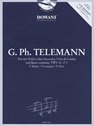 cover for Telemann: Trio for Treble (Alto) Recorder, Viola, & Basso Continuo TWV42 F Major