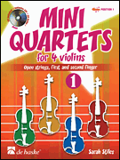 cover for Mini Quartets for 4 Violins