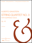 cover for String Quartet No. 3, Op. 40