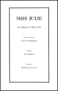 cover for Miss Julie