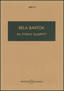 cover for Fourth String Quartet (1928)