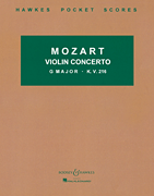 cover for Violin Concerto in G Major, K.V. 216