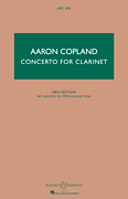 cover for Concerto for Clarinet - New Edition