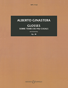 cover for Glosses, Op. 48