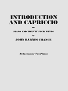 cover for Introduction and Capriccio