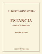 cover for Estancia, Op. 8