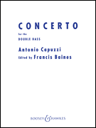 cover for Double Bass Concerto in F
