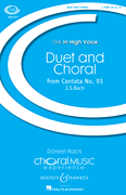 cover for Duet and Chorale