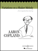 cover for Variations on a Shaker Melody from Appalachian Spring