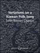 cover for Variations on a Korean Folk Song