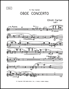 cover for Oboe Concerto