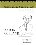 cover for Variations on a Shaker Melody (from Appalachian Spring)