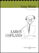 cover for Aaron Copland - Song Album