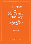 cover for A Heritage of 20th Century British Song