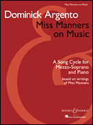 cover for Miss Manners on Music