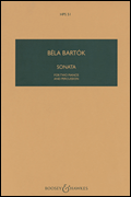 cover for Sonata for Two Pianos and Percussion
