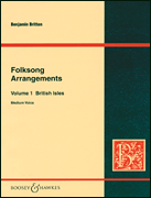 cover for Folksong Arrangements - Volume 1: British Isles