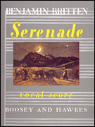 cover for Serenade for Tenor, Op. 31
