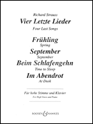cover for Vier Letzte Lieder