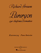 cover for Parergon to Sinfonia Domestica for Piano (left hand) and Orchestra
