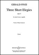 cover for 3 Short Elegies Op5