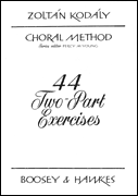 cover for 44 Two-Part Exercises