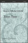 cover for Totus Tuus, Op. 60