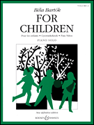 cover for Bartók - For Children, Volume 2