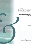 cover for String Quartet No. 1, Op. 50