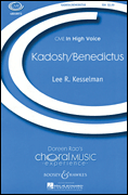 cover for Kadosh/Benedictus
