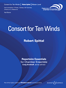 cover for Consort for Ten Winds