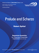 cover for Prelude and Scherzo