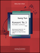cover for Concerto No. 3 (1992)