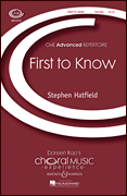 cover for First to Know