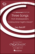 cover for Three Songs from Shakespeare's A Midsummer Night's Dream