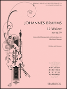 cover for 12 Waltzes from Op. 39