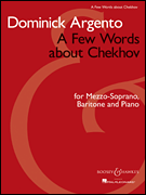 cover for A Few Words About Chekhov