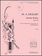 cover for Sonata in B-Flat Major, K. 570