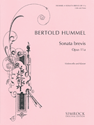 cover for Sonata brevis, Op. 11a