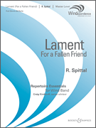 cover for Lament (For a Fallen Friend)
