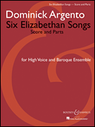 cover for Six Elizabethan Songs