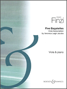cover for Five Bagatelles