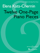 cover for Twelve One-Page Piano Pieces