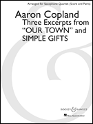 cover for Three Excerpts from Our Town and Simple Gifts