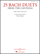 cover for 25 Bach Duets from the Cantatas